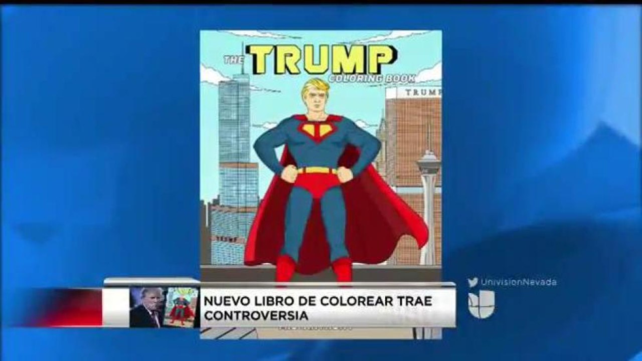 Libro para colorear de Donald Trump