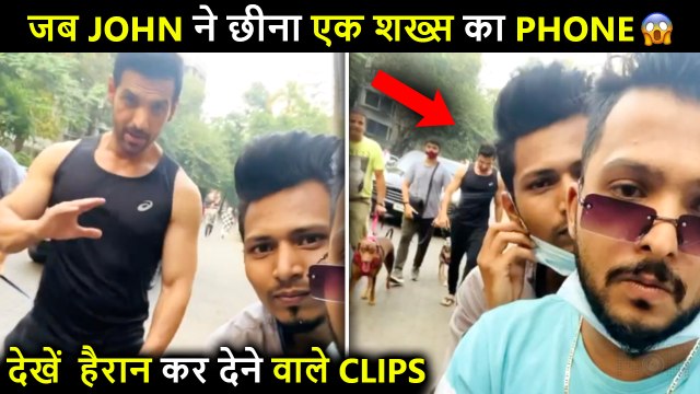 John Abraham STEALS A Fan's Phone | DAMN Funny Videos Viral