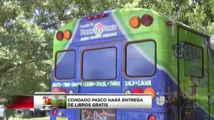 VIDEO: Libros y comida gratis para niños y jóvenes del Condado Pasco