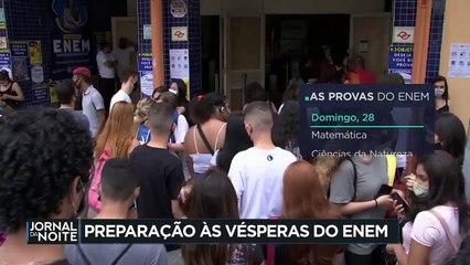 O ministro da Educação foi ao Congresso das explicações sobre as suspeitas de interferência do governo nas provas do Enem. Mais de três milhões de estudantes em todo o país se preparam para o exame, que começa neste domingo.