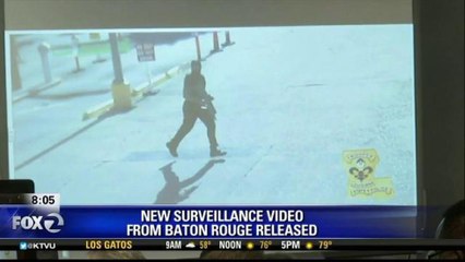 NEW SURVEILLANCE VIDEO FROM BATON ROUGE RELEASED