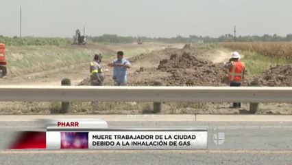 Muere trabajador rescatado de alcantarilla en Pharr