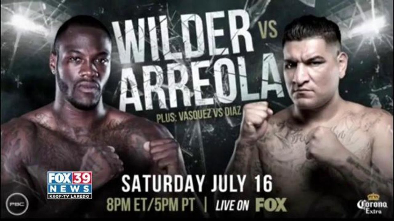 Don't forget! Deontay Wilder takes on Chris Arreola tomorrow night right here on Fox!