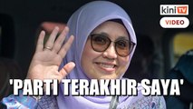 'Bersatu parti terakhir saya' - Mas yakin kekuatan Perikatan Nasional