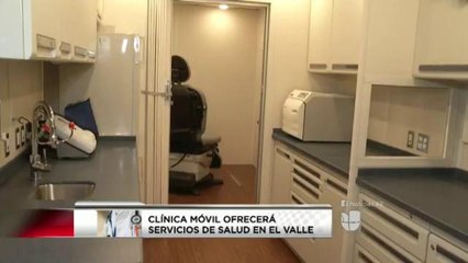 Clínica móvil ofrecerá servicios de salud en el valle