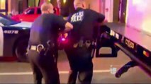 Policía de Laredo reacciona ante asesinato de oficiales policíacos