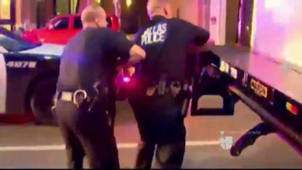 Policía de Laredo reacciona ante asesinato de oficiales policíacos