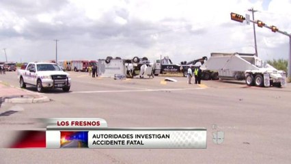 Fatal accidente en Brownsville