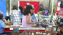 Estudiantes se enfrentan en competencia de robótica en San Diego