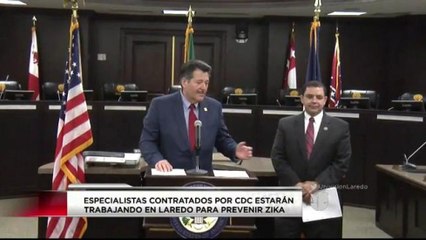 Especialistas de salud trabajarán en Laredo para prevenir el virus del Zika