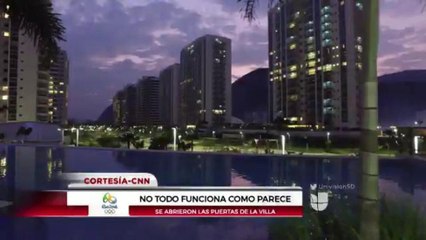 Se abrieron las Puertas de La Villa Olimpica en Río y no todo funciona como parece
