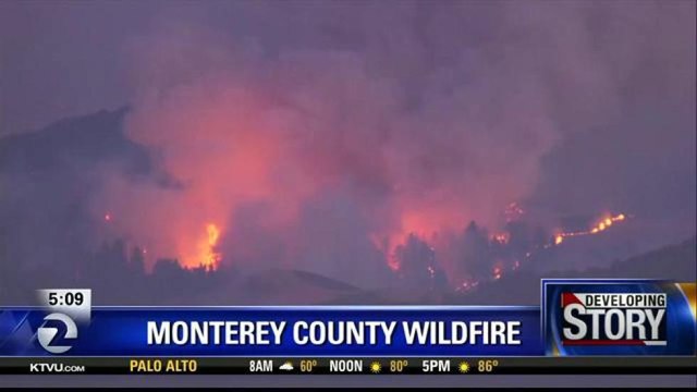 SOBERANES FIRE BURNS 16,000 ACRES, 10% CONTAINED
