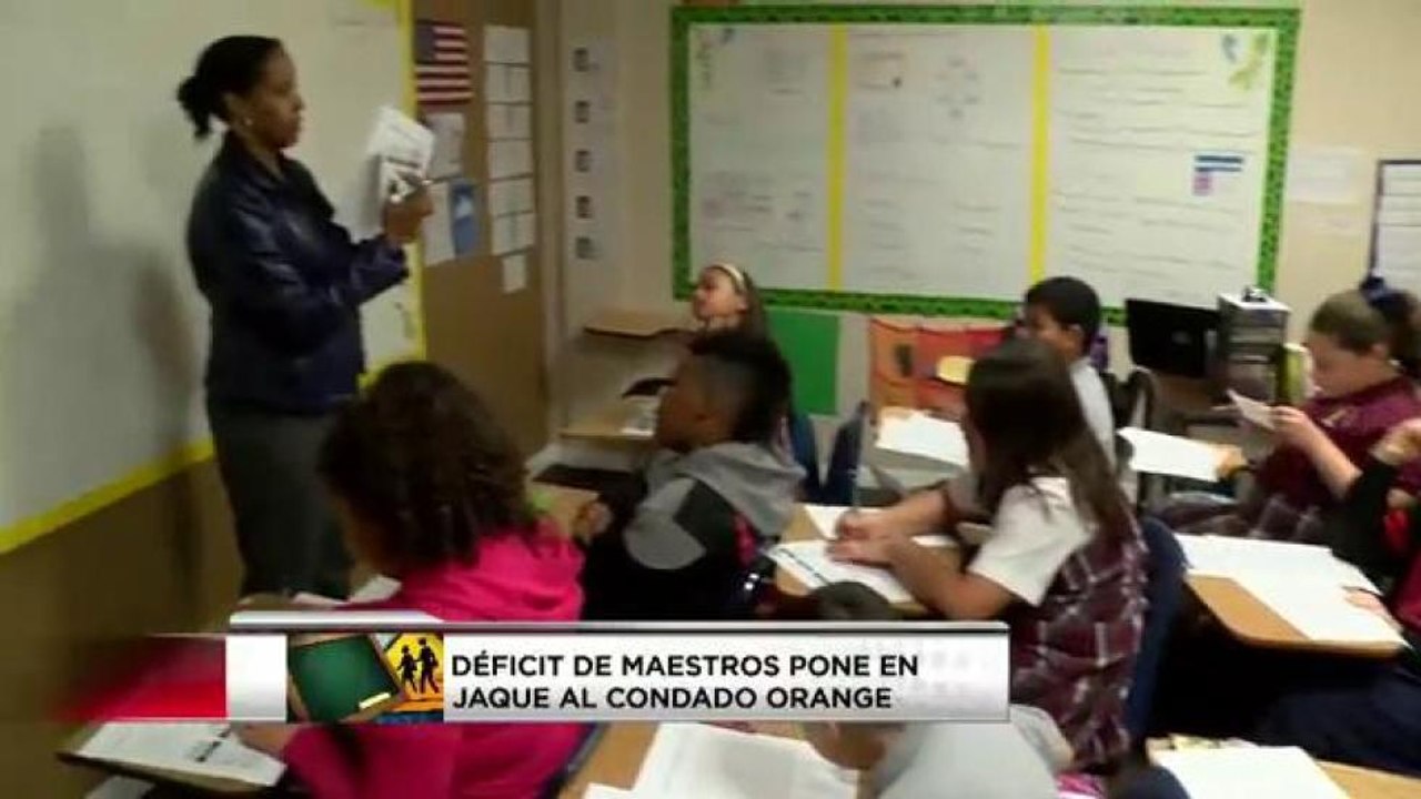 VIDEO: Faltan más de 200 maestros en escuelas del Condado Orange