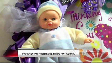 Aumenta número de muertes de menores por asfixia.
