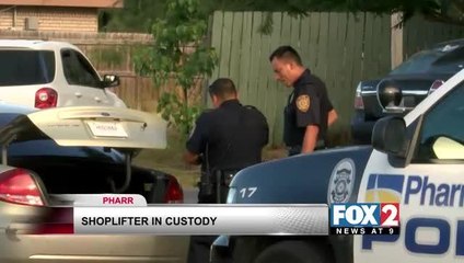 A Shoplifter is Caught in Pharr