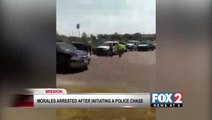 Man is Arrested after Leading Police on Chase