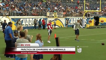 Los Chargers de San Diego se prepara para la pretemporada