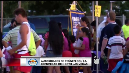 Autoridades de North Las Vegas se reúnen con la comunidad para mitigar la violencia