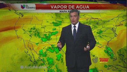 Fin de semana tranquilo y luego posibilidad de lluvia. Temperaturas en los 90's