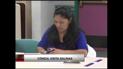 VIDEO: El Cónsul General Mauricio Toussaint en Salinas