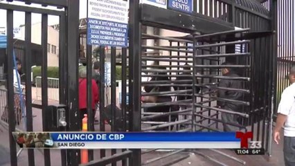 Otay y Pedwest las únicas garitas para expedir permiso I-94