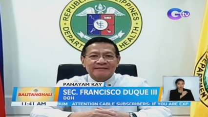 Panayam kay DOH Sec. Francisco Duque III | BT
