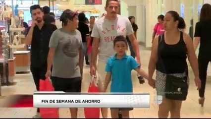 Fin de semana libre de impuestos comienza mañana