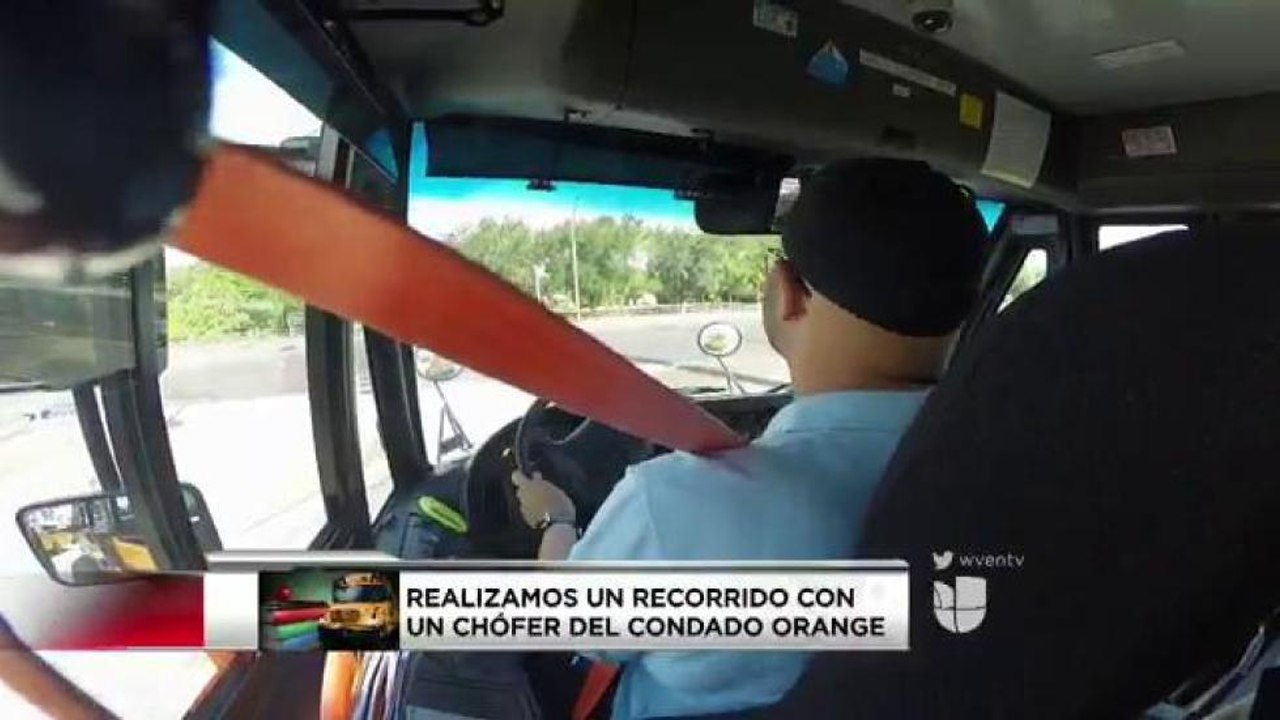 VIDEO: Se preparan choferes de autobuses de cara al inicio de clases en el Condado Orange