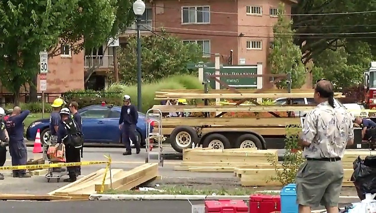 Continúa rescate tras incendio en Silver Spring