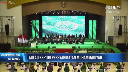 Presiden Jokowi Hadiri Milad ke-109 Muhammadiyah 2021