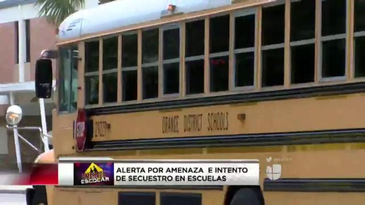 VIDEO: Alerta de amenaza y secuestro en escuelas del Condado Orange