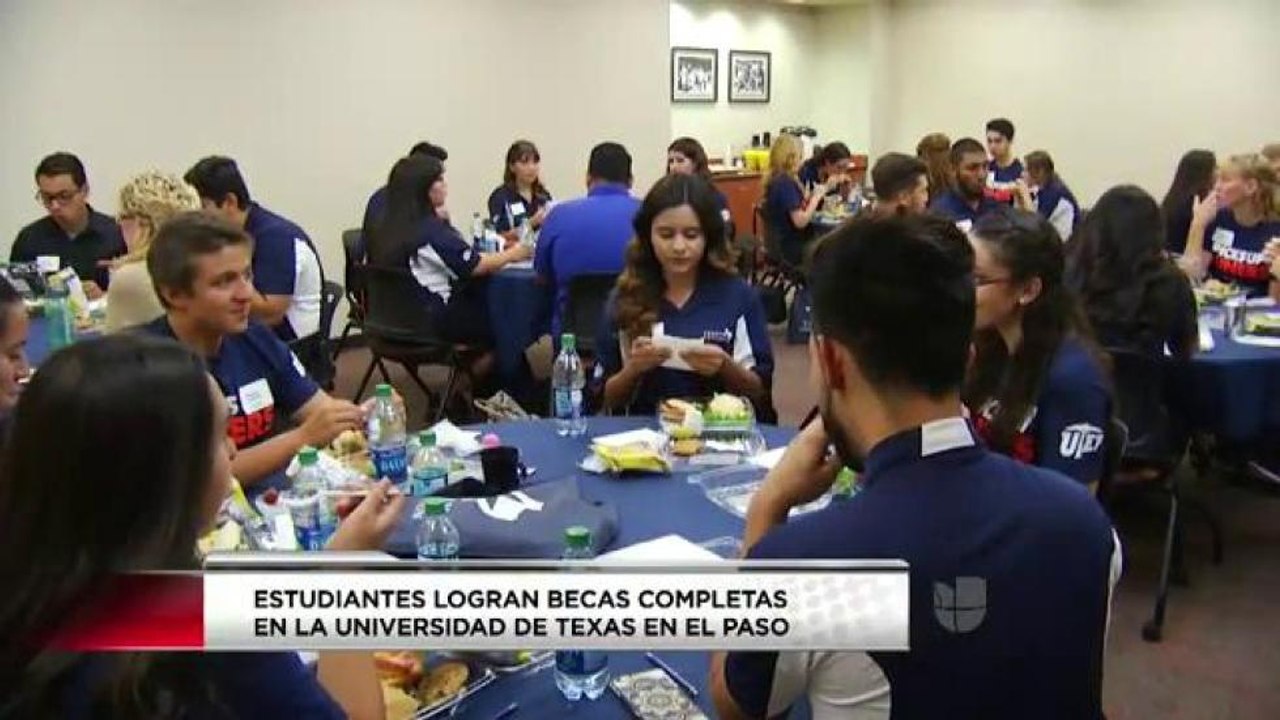 Estudiantes logran becas completas en UTEP