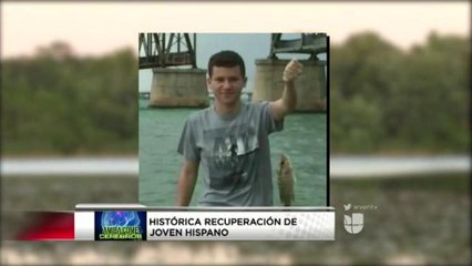VIDEO: Joven hispano se recupera de la bacteria come cerebro