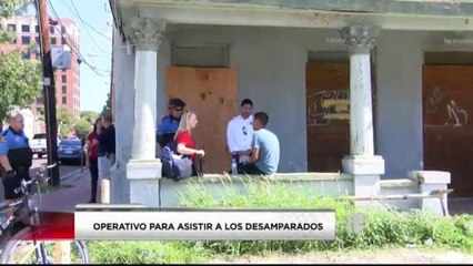 Visitan zonas donde habitan los desamparados.