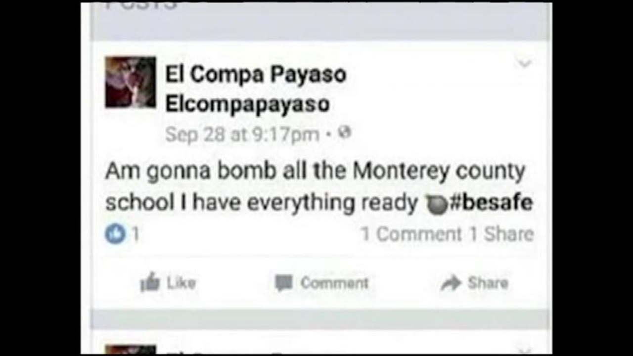VIDEO: Autoridades investigan falsa alarma de bomba y tiroteo a escuelas del condado de Monterey