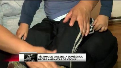 Mujer hispana es víctima de amenazas