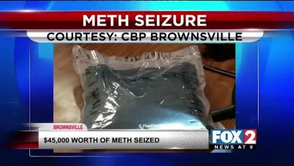 BP Seizes $45,000 Worth of Meth
