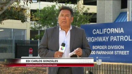 VIDEO: Conductora choca contra patrulla de caminos