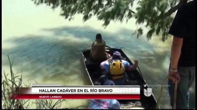 Hallan cadáver en las aguas del Río Bravo.