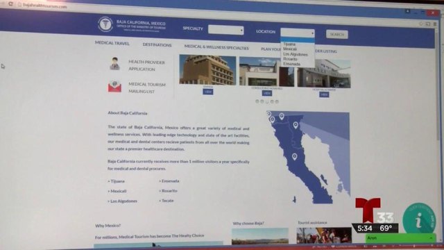 Secretaría de turismo exhibirá información de médicos certificados en Baja California