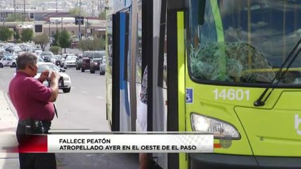 Fallece peatón atropellado