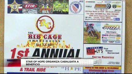 Realizan cabalgata para recaudar fondos.