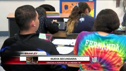 Nueva secundaria para estudiantes de Brawley