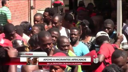 Ayuda para refugiados africanos y haitianos