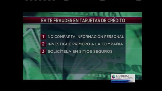 VIDEO: Evite fraudes en tarjetas de crédito