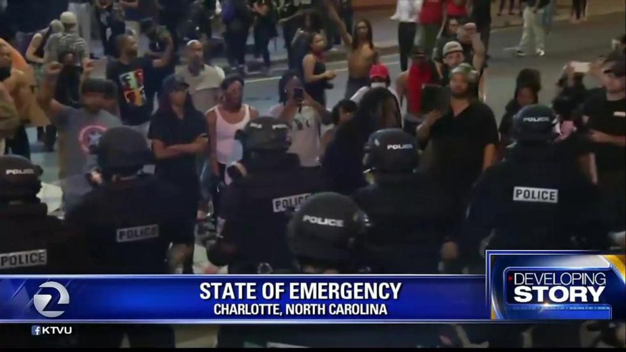 STATE OF EMERGENCY DECLARED IN CHARLOTTE