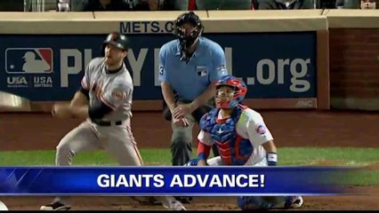 GIANTS ADVANCE to NLDS