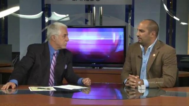 Juez Tano Tijerina habla sobre recortes y ajustes presupuestarios en el condado.