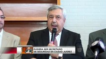 Jorge González podria ser secretario de Seguridad en Juárez