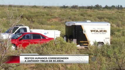 Restos humanos en El Paso